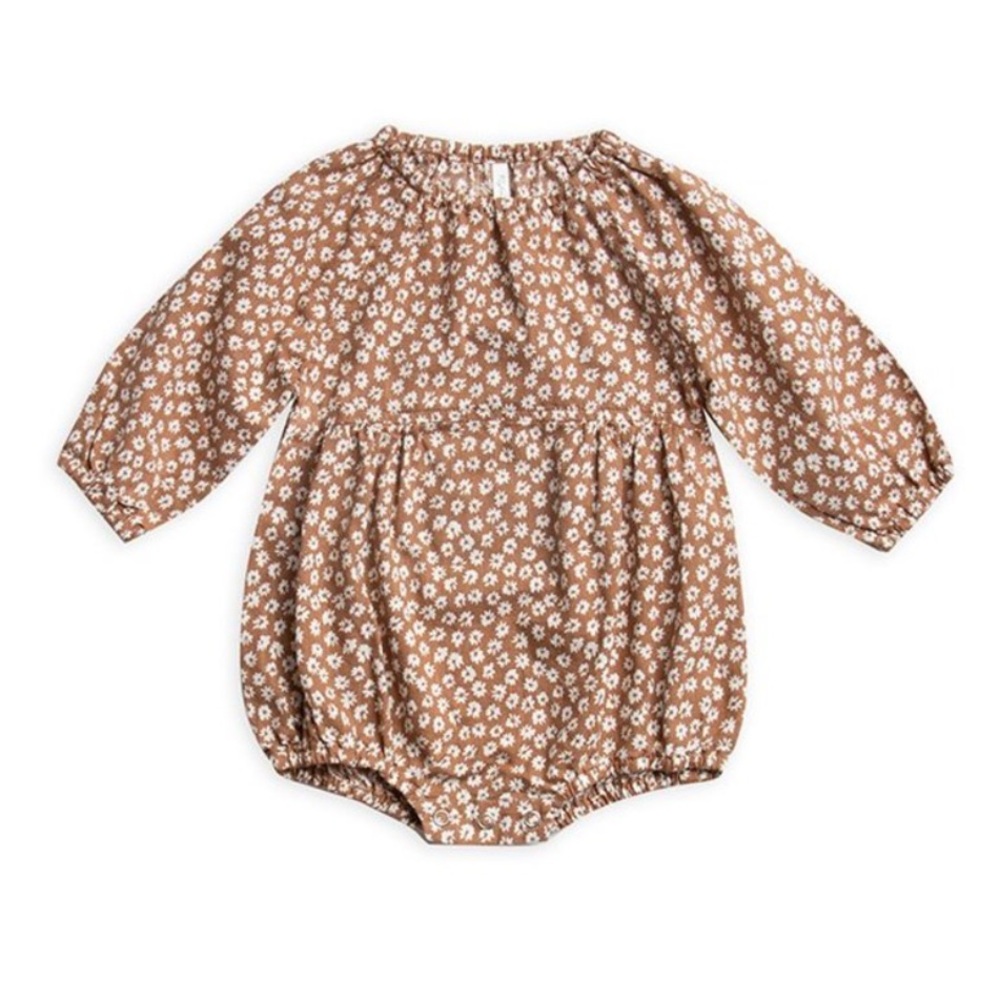 Rylee + Cru Ditsy Janie Bubble Romper 6-12